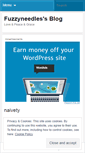 Mobile Screenshot of fuzzyneedles.wordpress.com
