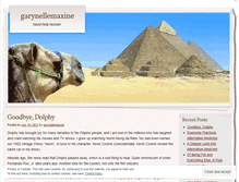 Tablet Screenshot of garynellemaxine.wordpress.com