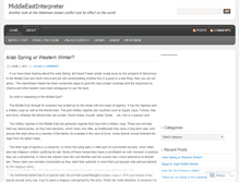 Tablet Screenshot of middleeastobserver.wordpress.com