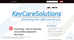 Desktop Screenshot of keycaresolutions.wordpress.com