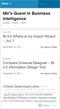 Mobile Screenshot of mirsbi.wordpress.com