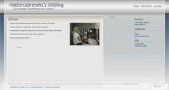 Desktop Screenshot of hectorcabrera61.wordpress.com