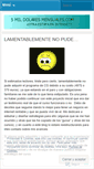 Mobile Screenshot of eldesafio5mildolares.wordpress.com