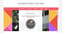 Desktop Screenshot of citeureupkelurahan.wordpress.com