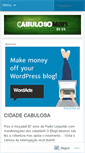 Mobile Screenshot of cabulosoman.wordpress.com