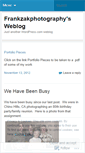 Mobile Screenshot of frankzakphotography.wordpress.com