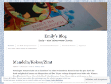 Tablet Screenshot of emily221.wordpress.com