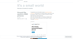 Desktop Screenshot of jetaroundtheworld.wordpress.com