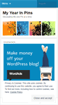Mobile Screenshot of myyearinpins.wordpress.com