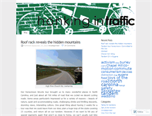 Tablet Screenshot of honkingintraffic.wordpress.com