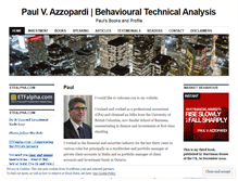 Tablet Screenshot of behaviouraltechnicalanalysis.wordpress.com