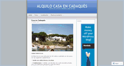 Desktop Screenshot of cadaques.wordpress.com