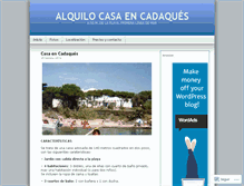 Tablet Screenshot of cadaques.wordpress.com