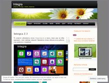 Tablet Screenshot of integra.wordpress.com