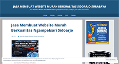 Desktop Screenshot of jasamembuatwebsitemurahberkualitas.wordpress.com