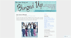 Desktop Screenshot of blingedup.wordpress.com