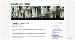 Desktop Screenshot of bangaloregalore.wordpress.com