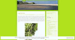 Desktop Screenshot of mamashayna.wordpress.com