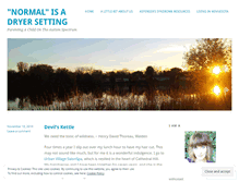 Tablet Screenshot of normalisadryersetting.wordpress.com