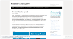 Desktop Screenshot of iloisetveronmaksajat.wordpress.com