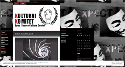 Desktop Screenshot of kulturnikomitet.wordpress.com