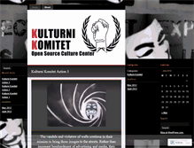 Tablet Screenshot of kulturnikomitet.wordpress.com