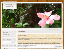 Tablet Screenshot of nenygory.wordpress.com