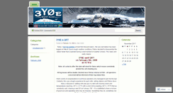 Desktop Screenshot of 3y0e.wordpress.com