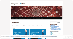 Desktop Screenshot of fotografiasbodas.wordpress.com
