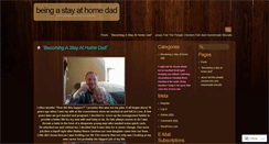 Desktop Screenshot of beingastayathomedad.wordpress.com