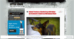Desktop Screenshot of lexusminpin.wordpress.com