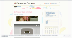 Desktop Screenshot of encuentroscercanos.wordpress.com
