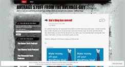Desktop Screenshot of jimtheaverageguy.wordpress.com