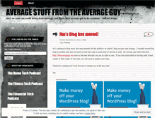 Tablet Screenshot of jimtheaverageguy.wordpress.com