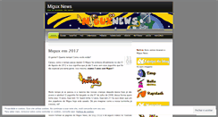 Desktop Screenshot of miguxnews.wordpress.com