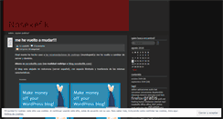 Desktop Screenshot of nosekefik.wordpress.com