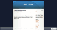 Desktop Screenshot of indiaphotos.wordpress.com
