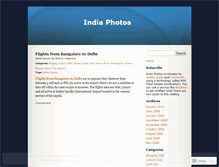 Tablet Screenshot of indiaphotos.wordpress.com