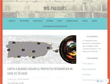 Tablet Screenshot of mispaliques.wordpress.com