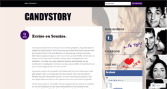 Desktop Screenshot of candystory.wordpress.com