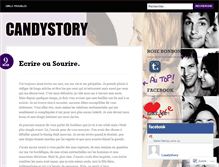 Tablet Screenshot of candystory.wordpress.com