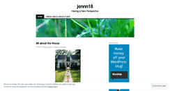 Desktop Screenshot of jennn18.wordpress.com