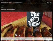 Tablet Screenshot of itsricetomeatyall.wordpress.com