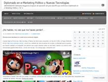 Tablet Screenshot of emarketingpolitico.wordpress.com