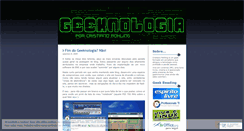 Desktop Screenshot of geeknologia.wordpress.com