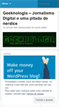 Mobile Screenshot of geeknologia.wordpress.com