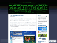 Tablet Screenshot of geeknologia.wordpress.com