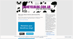 Desktop Screenshot of disneyelblog.wordpress.com