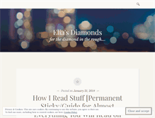 Tablet Screenshot of eliasdiamonds.wordpress.com