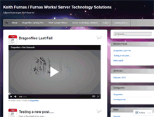 Tablet Screenshot of keithfurnas.wordpress.com